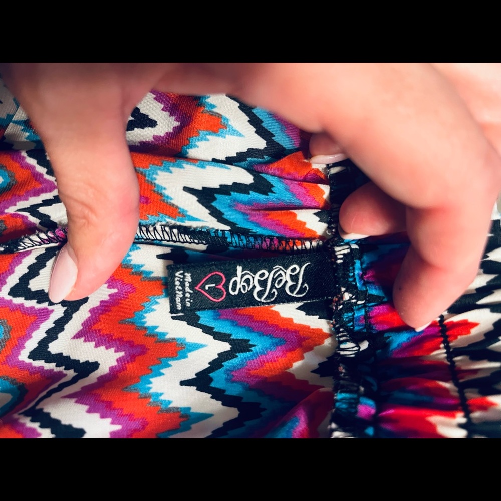 Drawstring print shorts - Picture 3 of 3